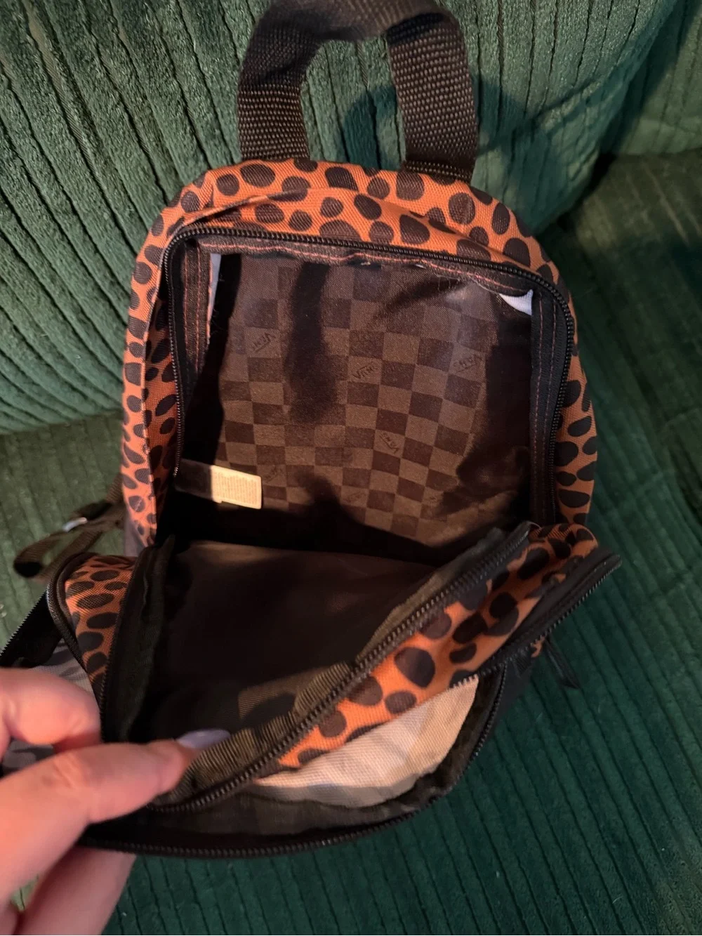 Vans Animal Print Mini Backpack